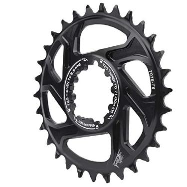 Imagem de Junlucki Roda elegante, pequena, leve, liga de alumínio, antiqueda para reparo de bicicleta em casa, bicicleta Moutain (30T)