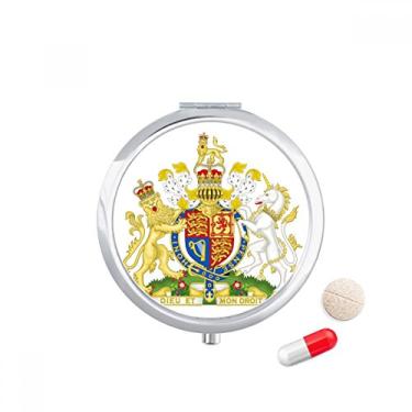 Imagem de Porta-comprimidos, bolso com emblema nacional da Europa do Reino Unido