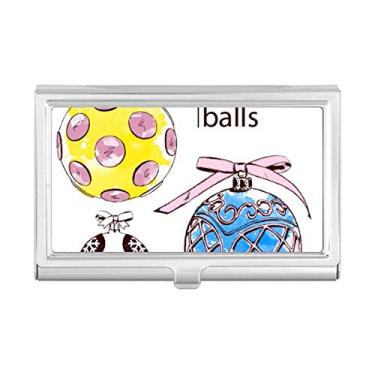 Imagem de Carteira de bolso com estampa de doces de feliz Natal com porta-cartões