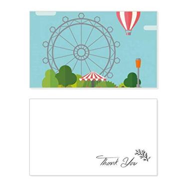 Imagem de Balão gigante parque de diversões cartão de agradecimento aniversário comemoração casamento agradecimento