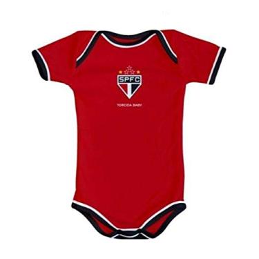 Imagem de Body São Paulo Oficial Vermelho - Torcida Baby