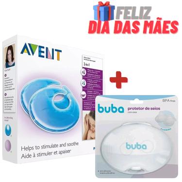 Imagem de Protetor de Seios Dia Das Mães + Bolsa Térmica Para Seios