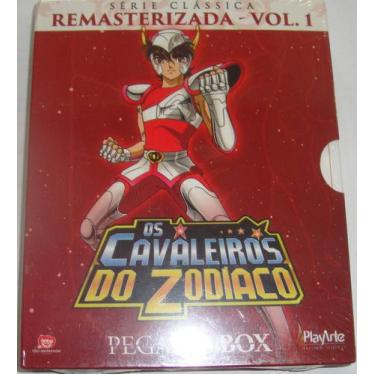 Imagem de Blu-Ray Cavaleiros Do Zodíaco Série Clássica Pegasus Vol.1 - Playarte