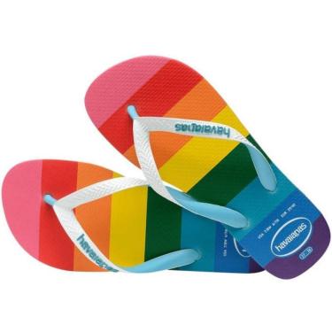 Imagem de Chinelo Havaianas Top Pride Colorido-Feminino