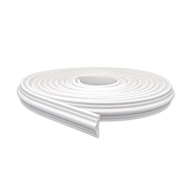 Imagem de Boiserie Rodameio de EVA Autocolante RM61 3,8cm Branco 10 metros