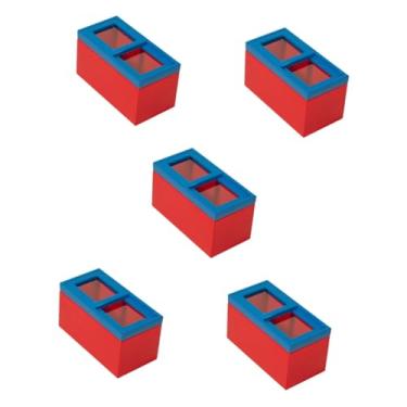 Imagem de Abaodam Mini Freezer Horizontal 5 Peças Suprimentos Para Brincar De Fingir Ornamento De...