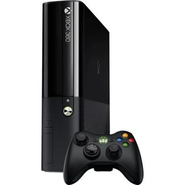 Console 360 Slim 4gb Standard Cor Matte Black + 5 Jogos - Xbox 360 -  Magazine Luiza
