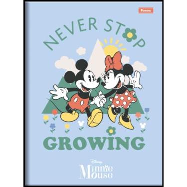 Imagem de Kit de Caderno, Brochura Universitário, Capa Dura, Minnie Vintage, 80 Folhas, Foroni, Pacote com 5 Unidades