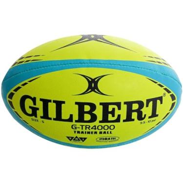 Imagem de Gilbert G-TR4000 Bola de rugby para treinamento, Flouro, Size 4