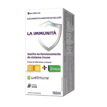 Imagem de SUPLEMENTO LA IMMUNITA SABOR UVA 150ML - EUROFARMA