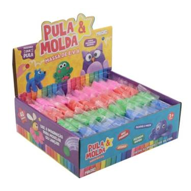 Imagem de Display 40 massinhas de modelar EVA pula e molda