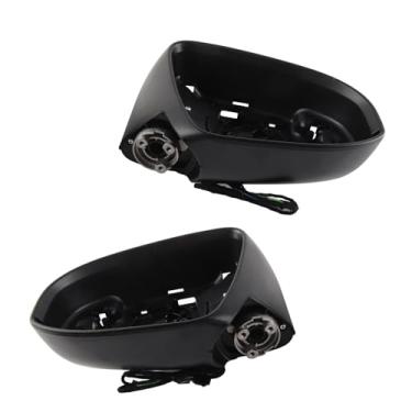 Imagem de 1 par de espelho retrovisor elétrico dobrável automático de reposição de para 2014 e 2019 LHD