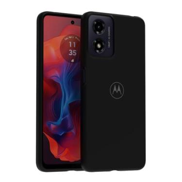 Imagem de Motorola, Capa Protetora Moto G04, Moto G04S, Original Anti Impacto, Preto