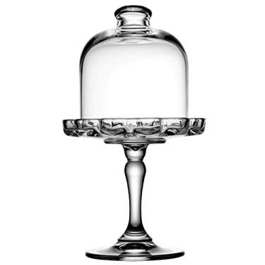 Imagem de Prato para Bolo Pâtisserie com Tampa e Pé, Vidro, Pasabahçe