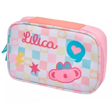 Imagem de Estojo Box Lilica Ripilica Rosa - Pacífic 24x16x06cm
