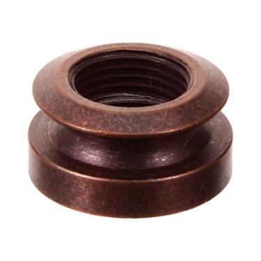 Imagem de Alasum Pino de botão de tomada de guitarra, ponta de cobre para baixo pino de extremidade de violoncelo pino de metal captador de guitarra tampa de pino de reparo de guitarra acessório de substituição