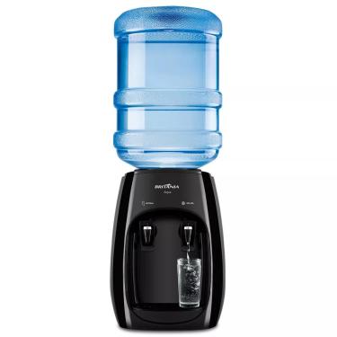 Imagem de Bebedouro Agua Preto Gelada Natural Sem Filtro Galao Bivolt