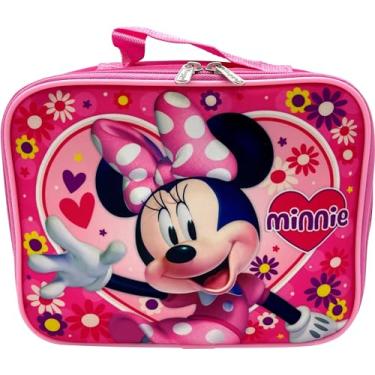 Imagem de Lancheira infantil licenciada pela Disney/Marvel (Minnie Mouse-Rosa)