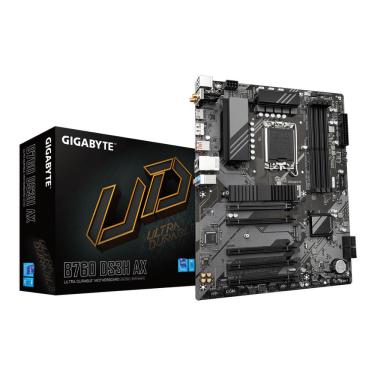 Imagem de Placa Mãe Gigabyte B760 DS3H AX WiFi LGA 1700 ATX DDR5 HDMI M.2