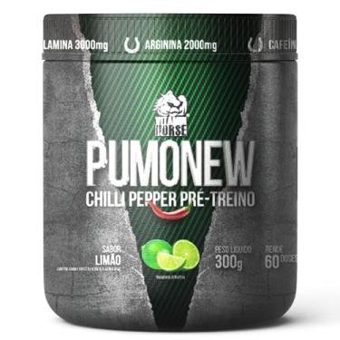 Imagem de Pré-Treino Pumonew Chilli Pepper C/Pimenta 300g Vitamin Horse (300g, Limão)