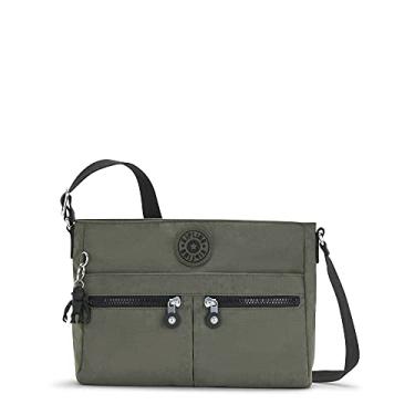 Imagem de Kipling Nova bolsa tiracolo Angie, Musgo verde, One Size