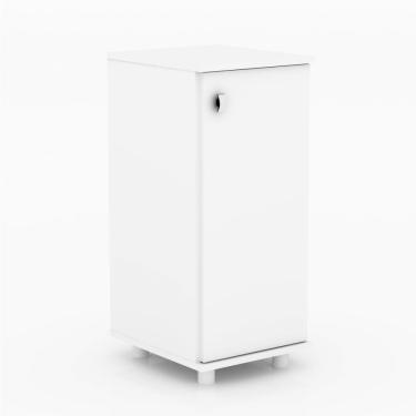 Imagem de Balcão de Cozinha Bebedouro Multiuso com 1 Porta e Prateleira Branco Tecnomobili Bl3306