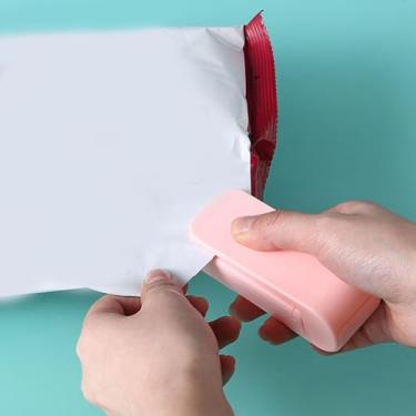 Imagem de Mini Seladora de Sacos Portátil, Prensa Manual, Selagem Térmica, Máquina Seladora de Lanches para Sacos Plásticos (ZJchaoa9x853ok6s-12)