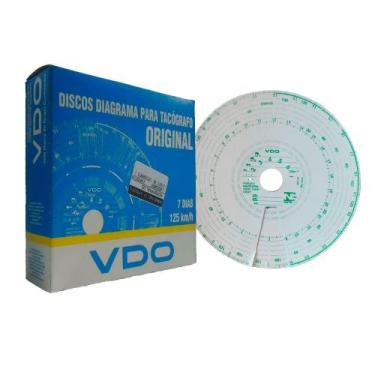 Imagem de Disco Tacógrafo Vdo 14025005F 125 Km/H 7 Dias