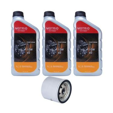 Imagem de Kit Troca De Óleo Logan Sandero 1.0 12v 3 Cilindros - motrio