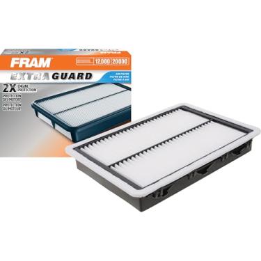 Imagem de FRAM Filtro de ar de substituição do motor CA11942 Extra Guard para Hyundai Sonata e Kia Optima (2,0 L e 2,4 L), oferece proteção de filtro de até 12 meses ou 12.000 milhas
