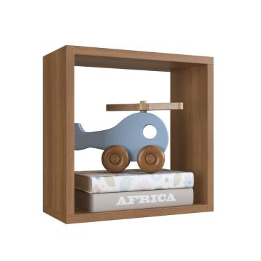 Imagem de Nicho Pequeno Meu Fofinho para Quarto Infantil Nogal