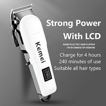 Imagem de Kemei Maquina De Corte Profissional Km-809 a bivolt, Bivolt