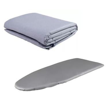 Imagem de Forro Capa P/ Tábua Mesa De Passar Roupa Grande 2un - Members Mark