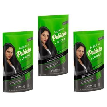 Imagem de Hene em Gel Carvao Pelucia 03x180gr Preto Carvao Se Joga Pouch Embelle