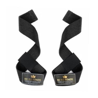 Imagem de Luva Strap Tala Academia Musculação para Puxadas Fitness - Rei do Fitn