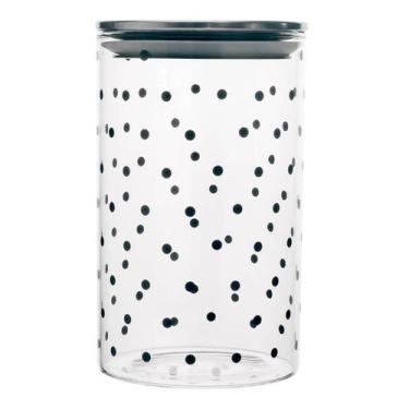 Imagem de Pote de Vidro 1L Minimalista Tampa Inox com Vedação - Wincy, Mod3