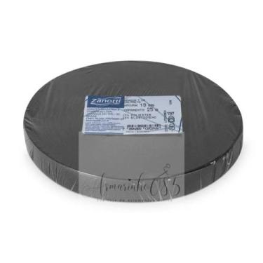 Imagem de Elástico Jaragua Zanotti C/25 Metros - Escolha a largura, Preto, 19mm