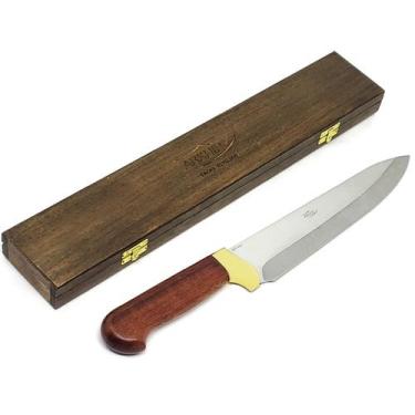 Imagem de Faca Churrasco e Cozinha Arkhip Chef Cook 9'' Cabo Madeira Caixa