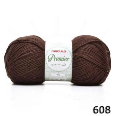 Imagem de Fio Premier Circulo 100g - CÍRCULO, 608 CHOCOLATE