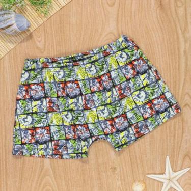 Imagem de Sunga Juvenil Ondas de Surf Estilo e Segurança na Praia - TubeKids, Co