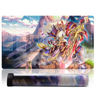 Imagem de Sabermaster Card Rubber yugioh playmat Duel Mat Gaming Competition Pad Mat Card Binder Deck 23.6x13.7in (6)