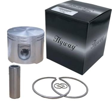Imagem de Hyway Conjunto de pistão e anel de 56 mm compatível com serra de corte de concreto Stihl TS700 e TS800 – Substitui OEM 4224 030 2005 – Peça de reposição de alto desempenho
