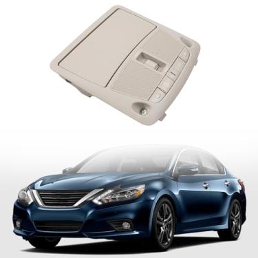 Imagem de Dasbecan Candeeiro de luz de leitura de mapa para console suspenso interno compatível com Nissan Altima Teana 2013-2018 2013-2015 Sentra Substituir 26430-8995D Lâmpada de teto de leitura