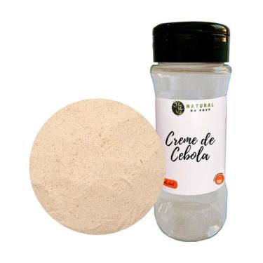 Imagem de Creme de Cebola Puro Em Pó  Alta Qualidade Pote com Dosador 60g  - Nat