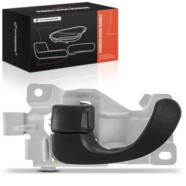 Imagem de A-Premium Maçaneta interna do lado do motorista dianteiro esquerdo compatível com Chrysler Sebring e Dodge Stratus, 2001-2002, Coupe, preto, substituição # MR473719