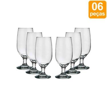 Imagem de Kit 6 Taças Cerveja Nadir Figueiredo Floripa 300 ml