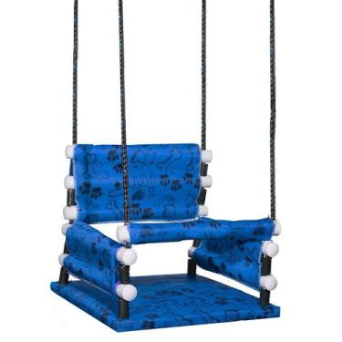 Imagem de Balanço Cadeirinha Infantil Para Criança De Madeira - Atacadão Textil,