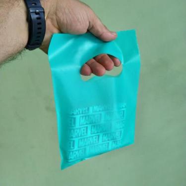 Imagem de 50 Sacolas Plásticas 1º linha alta densidade  -  tratadas para impress