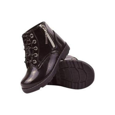 Imagem de Coturno Bota Menina Botinha Infantil Maravilhosa - Lulopé, 24
