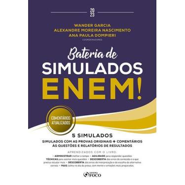 Imagem de Livro - Bateria de Simulados para o ENEM - 1ª Ed - 2023